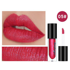 Glitter Liquid Lipsticks Diamond Shimmer Metallic Lip Gloss Waterproof