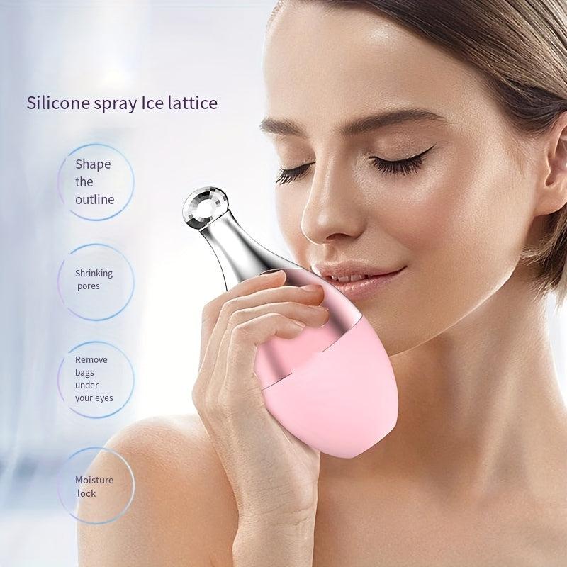 2-In-1 Ice Roller & Spray Face Roller for Skin Glow & Pore Tightening