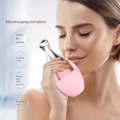 2-In-1 Ice Roller & Spray Face Roller for Skin Glow & Pore Tightening