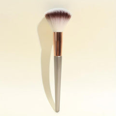 Champagne Thin Handle Loose Powder Brush