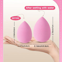 100Pcs Mini Makeup Sponge Water Drop Shape Beauty Tool