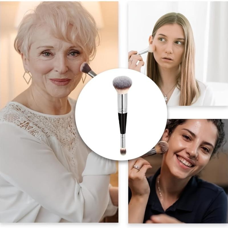 2-in-1 Foundation Concealer Makeup Brush Set