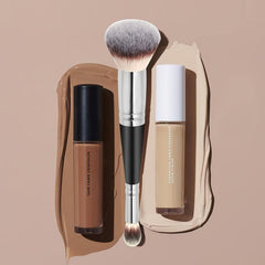 2-in-1 Foundation Concealer Makeup Brush Set