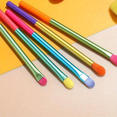 15pcs Makeup Brushes With Candy Storage Bag Set