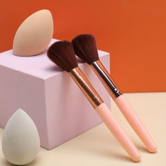 Makeup Brush Beauty Egg Set - 2pcs Makeup Eggs & 1pc Brush Sponge Powder Puff