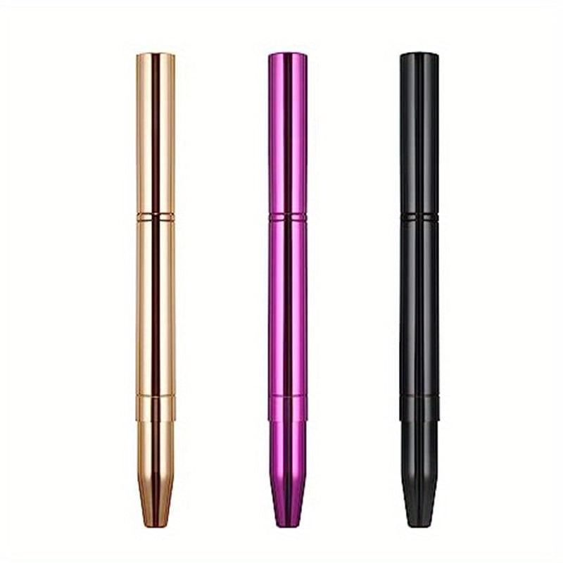 3pcs Double Head Lipstick Concealer Brush Telescopic Makeup Brush Set