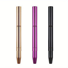 3pcs Double Head Lipstick Concealer Brush Telescopic Makeup Brush Set