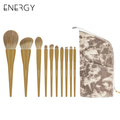 ENERGY Makeup Brushes Synthetic Hair Foundation Powder Eye S