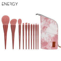 ENERGY Makeup Brushes Synthetic Hair Foundation Powder Eye S