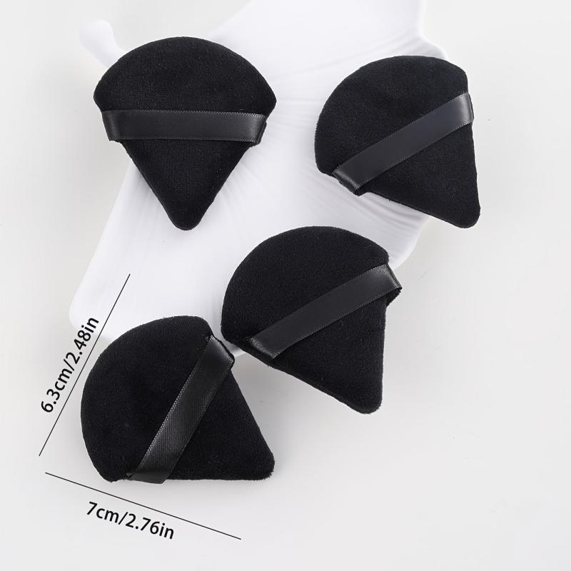 100 Pieces Powder Puff Face Soft Triangle For Loose Powder And Body Powder