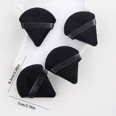 100 Pieces Powder Puff Face Soft Triangle For Loose Powder And Body Powder