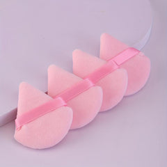 100 Pieces Powder Puff Face Soft Triangle For Loose Powder And Body Powder