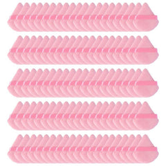 100 Pieces Powder Puff Face Soft Triangle For Loose Powder And Body Powder