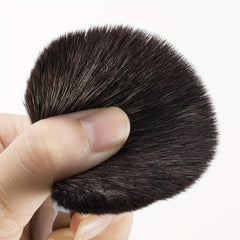 15pcs Professional Brown Makeup Brush Set for Eyes, Brows, Lashes, and Face