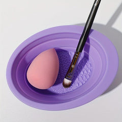 Silicone Makeup Brush Cleaning Mat Scrubber