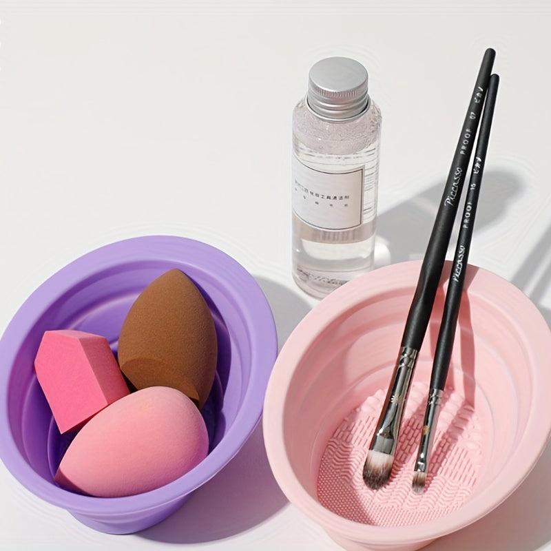 Silicone Makeup Brush Cleaning Mat Scrubber