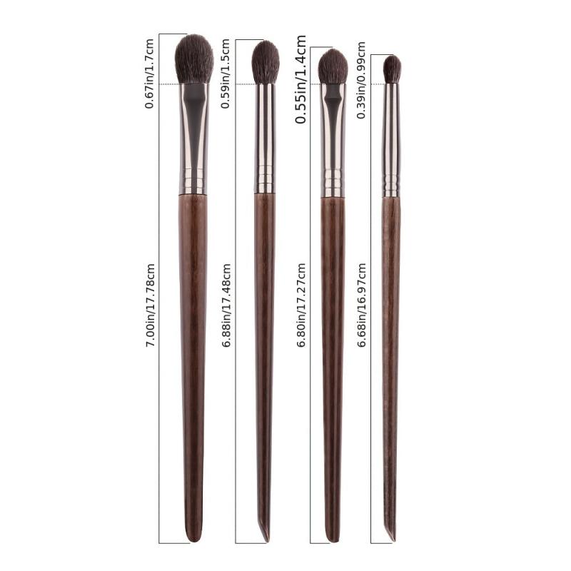 11 PCs Makeup Brushes Set Goat Hair Natural Hair Makeup Brushes Set