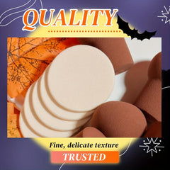 10 Pcs Mushroom Makeup Sponge Air Cushion Puff Set