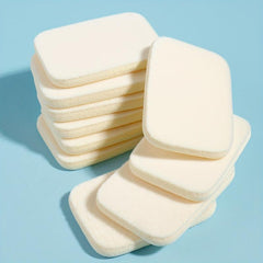 Rectangle Dry/Wet Dual-use Makeup Puff 10pcs