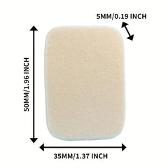 Rectangle Dry/Wet Dual-use Makeup Puff 10pcs