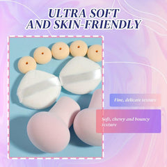 9 Pcs Powder Puff Set Air Cushion Sponge Powder Puffs Daily Travel