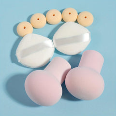 9 Pcs Powder Puff Set Air Cushion Sponge Powder Puffs Daily Travel