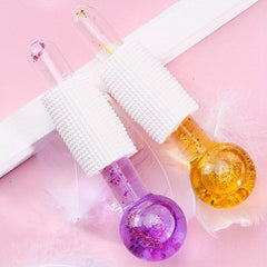 Glitter Ice Globes for Facials Cooling Ice Balls for Face and Eyes