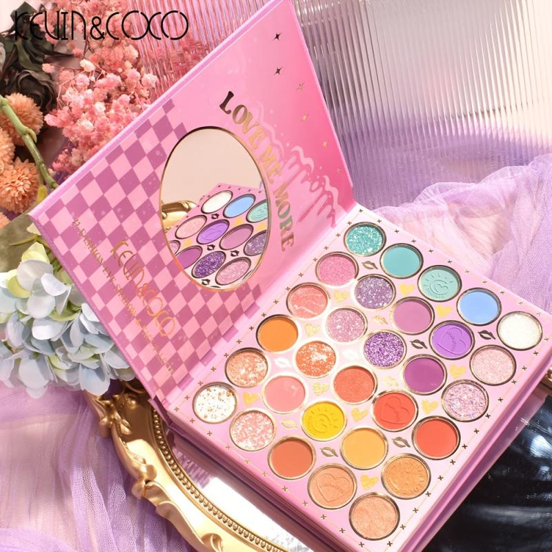 KEVIN&COCO 72 Spice Girl Eyeshadow Palette