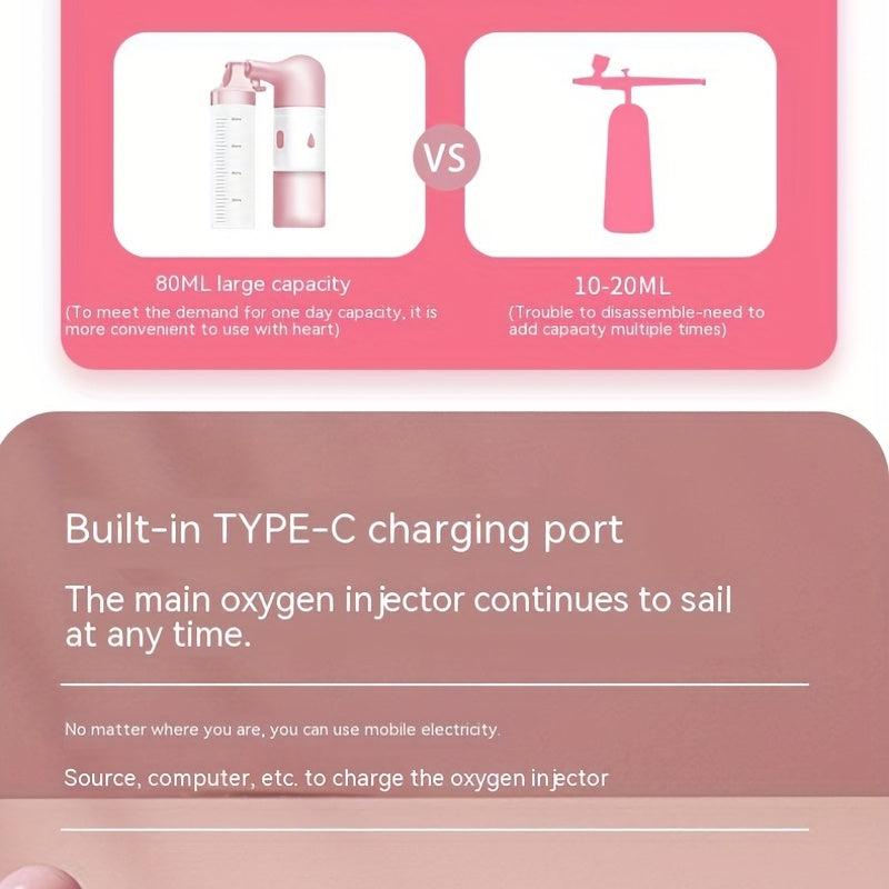 High Pressure Oxygen Facial Machine Nano Mist Sprayer