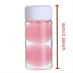 Lash Extension Cleaning Kit Glue Remover Tweezers Cleaner Liquid Sponge Ball