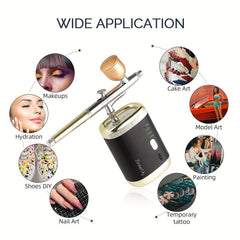 Air Brush Makeup Spray Gun 0 03mm for Body Art Painting Manicure Skincare