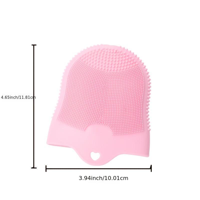 Soft Silicone Face Cleansing Brush Face Exfoliator Blackhead Acne Pore Pad