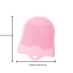 Soft Silicone Face Cleansing Brush Face Exfoliator Blackhead Acne Pore Pad