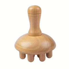 2pcs Wooden Scalp Massage Comb Static Head Massage Tool