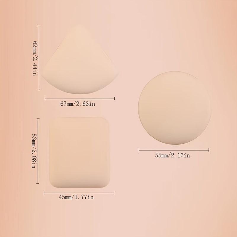 Powder Puff With Storage Bag - Wet and Dry Makeup Tool
