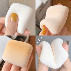 Powder Puff With Storage Bag - Wet and Dry Makeup Tool