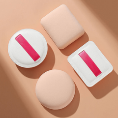 Powder Puff With Storage Bag - Wet and Dry Makeup Tool