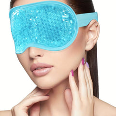 Reusable Cooling Eye Mask Hot Cold Compress for Puffiness Dark Circles Dry Eyes