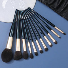 11pcs High Cosmetic Brushes Set with Storage Bag