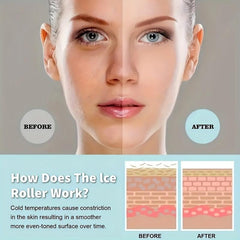 Ice Roller For Face And Eyes Facial Skin Care Tools With Case 2 In 1