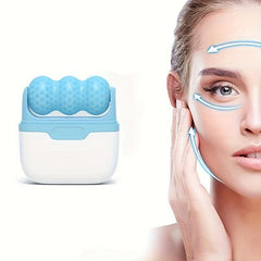 Ice Roller For Face And Eyes Facial Skin Care Tools With Case 2 In 1