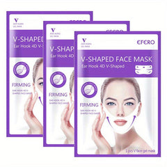 V Line Lifting Mask 4D V Face Mask Chin Mask Strap For Women
