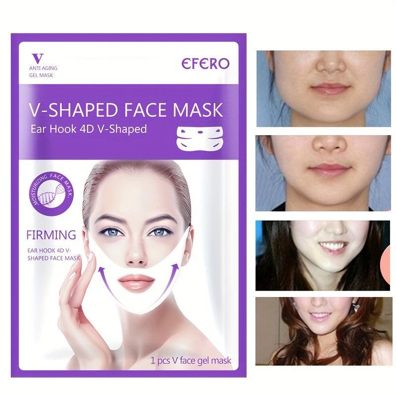 V Line Lifting Mask 4D V Face Mask Chin Mask Strap For Women