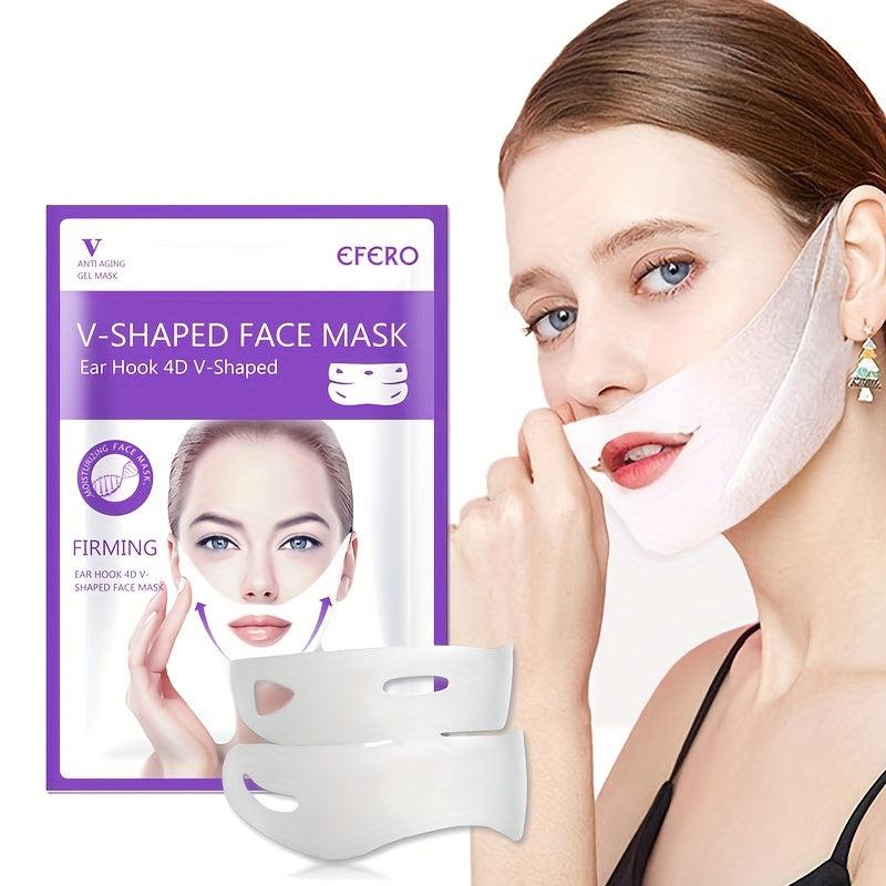 V Line Lifting Mask 4D V Face Mask Chin Mask Strap For Women