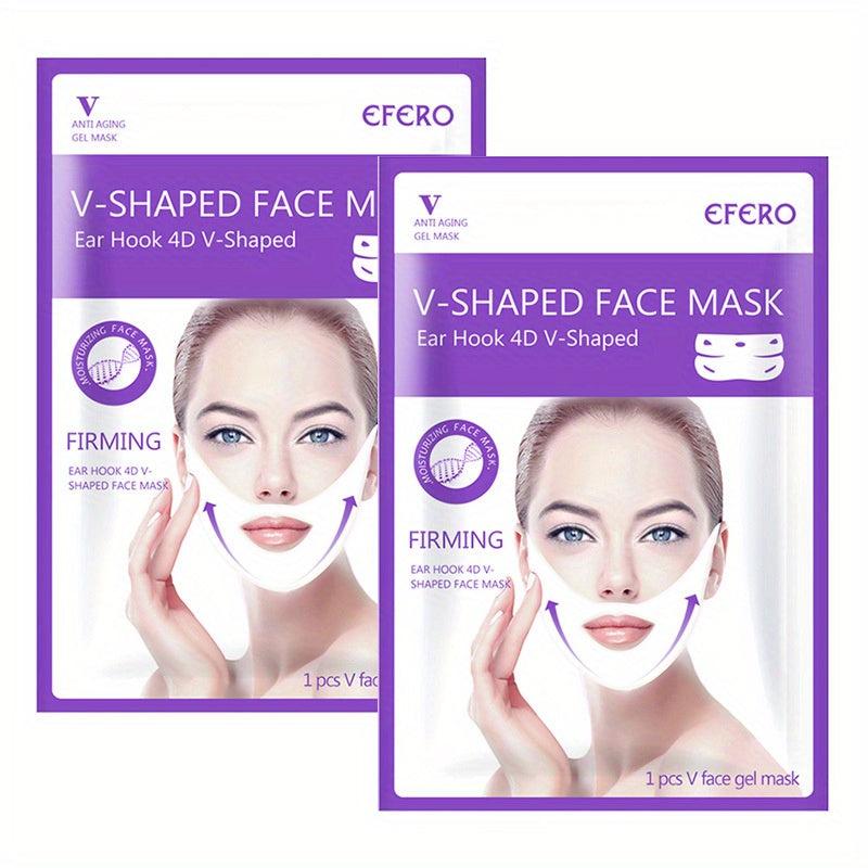 V Line Lifting Mask 4D V Face Mask Chin Mask Strap For Women