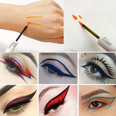 Slender Colorful Liquid Eyeliner Pen Waterproof
