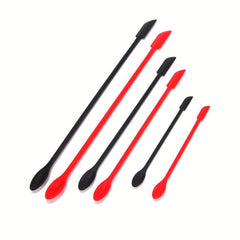 6 PCS Makeup Spatula Small Rubber Set