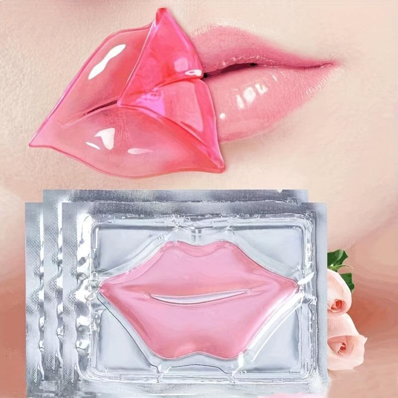 10pcs Collagen Lip Masks - Moisturizing & Exfoliating - Lip Pads