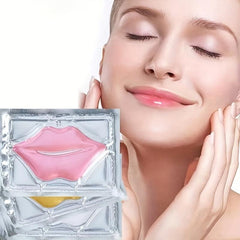 10pcs Collagen Lip Masks - Moisturizing & Exfoliating - Lip Pads