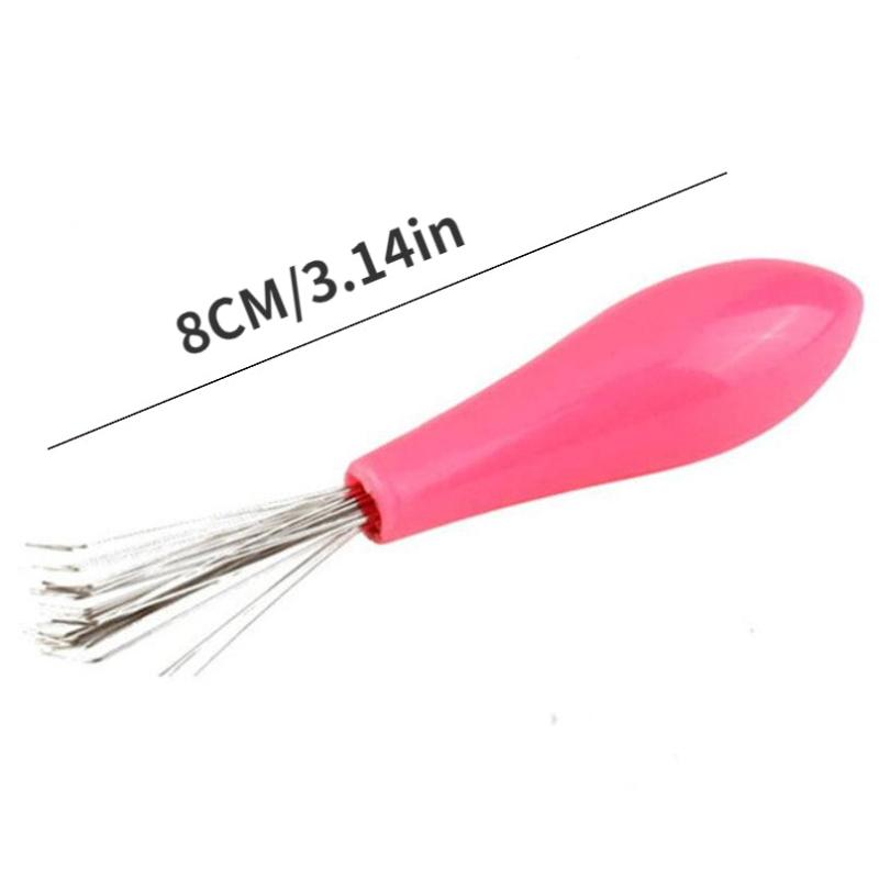 Comb Hair Brush Cleaner Plastic Handle Cleaning Brush Remover
